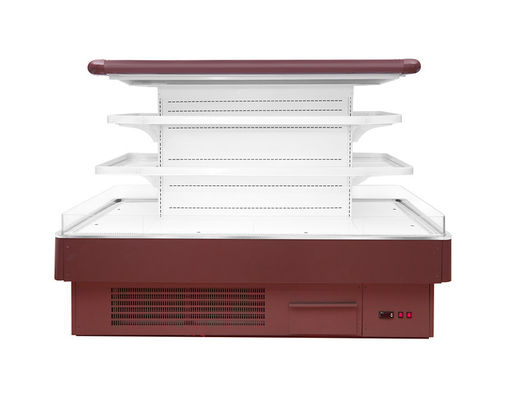 Vegetable Air Curtain Supermarket Open Showcase Chiller